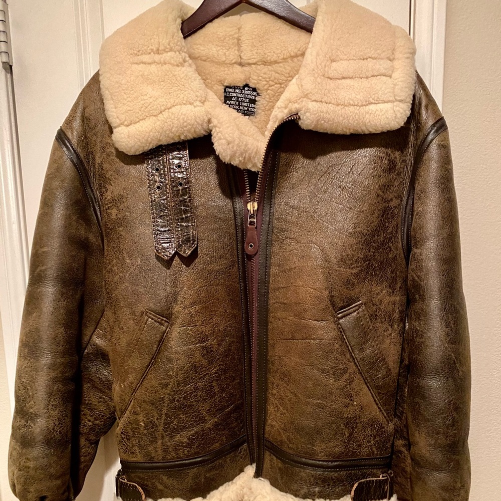 Shearling Avirex Jacket